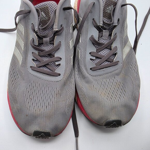 Adidas Sonic Drive Mens Size 10 Gray Scarlet Shoes Athletic Running Walking main image 4